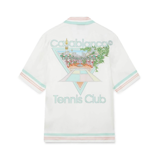 Casablanca - Tennis Club Icon Silk Shorts