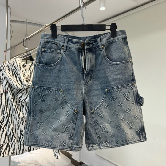 LV - Denim Carpenter Shorts