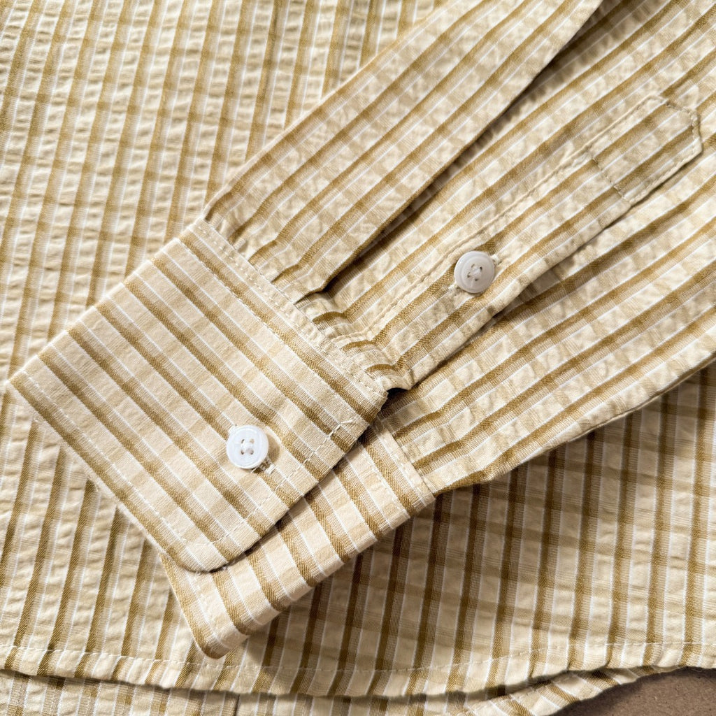 Chemise en coton manches longues Stussy