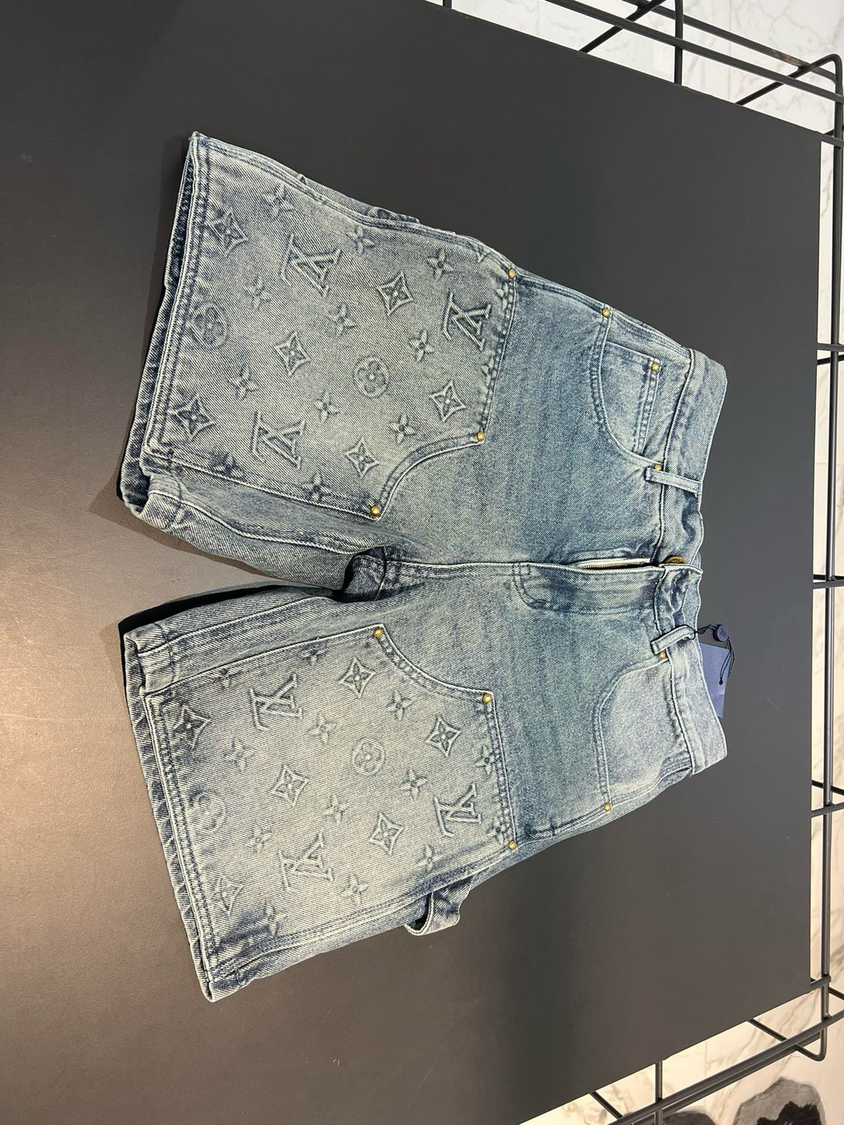 LV - Denim Carpenter Shorts