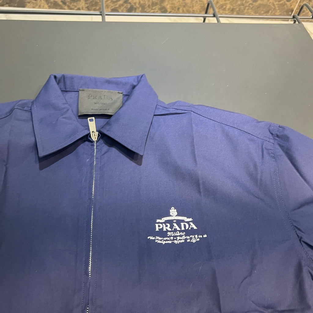 Chemise à manches courtes en coton technique