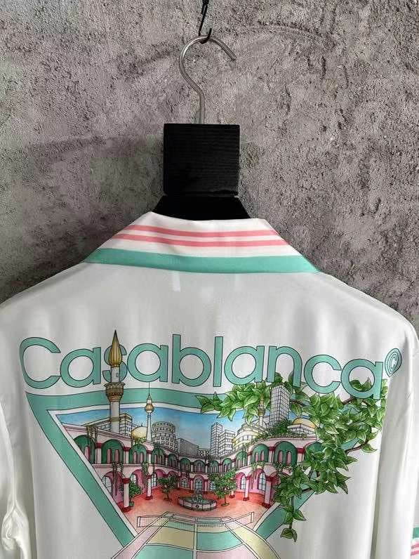 Casablanca -  Tennis Club Icon  Silk shirt