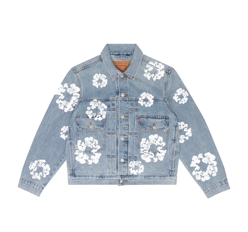 2 ALL OVER WREATH LIGHT WASH