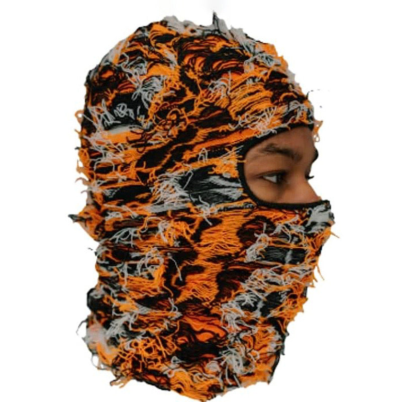 Masque de Ski Distressed Balaclava Facial Plein Visage