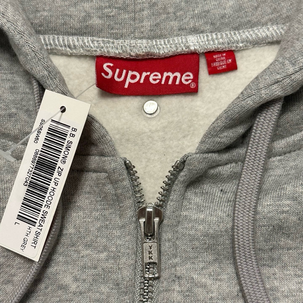 Rhinestone hoodie. SUPREME x B.B. SIMON