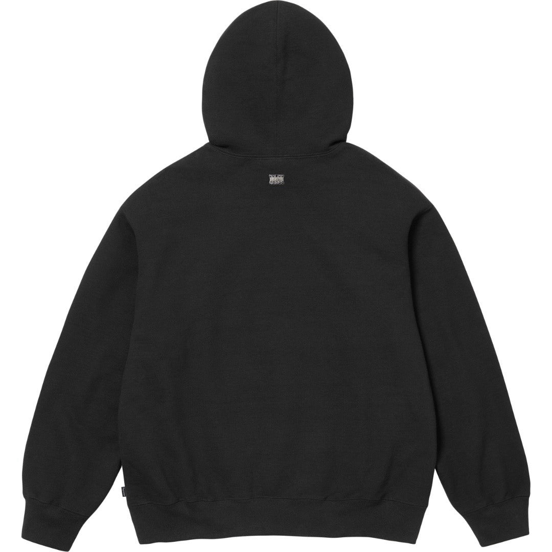 Rhinestone hoodie. SUPREME x B.B. SIMON
