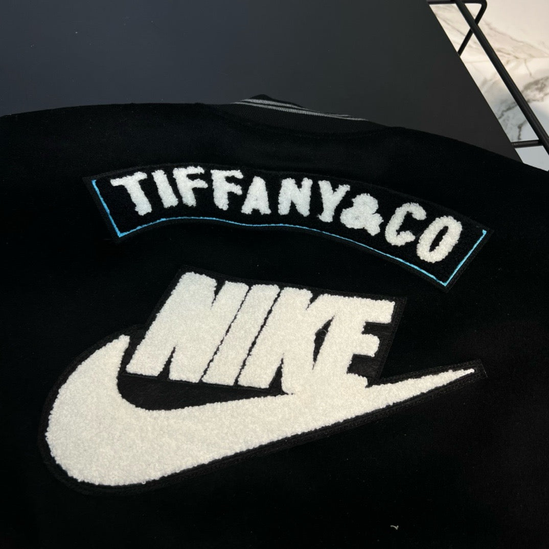 Tiffany &amp; Co x Nike Family Only Dual-Branded Varsity Jacket