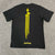 T shirt manche courte Blanc et jaune / Noir et jaune