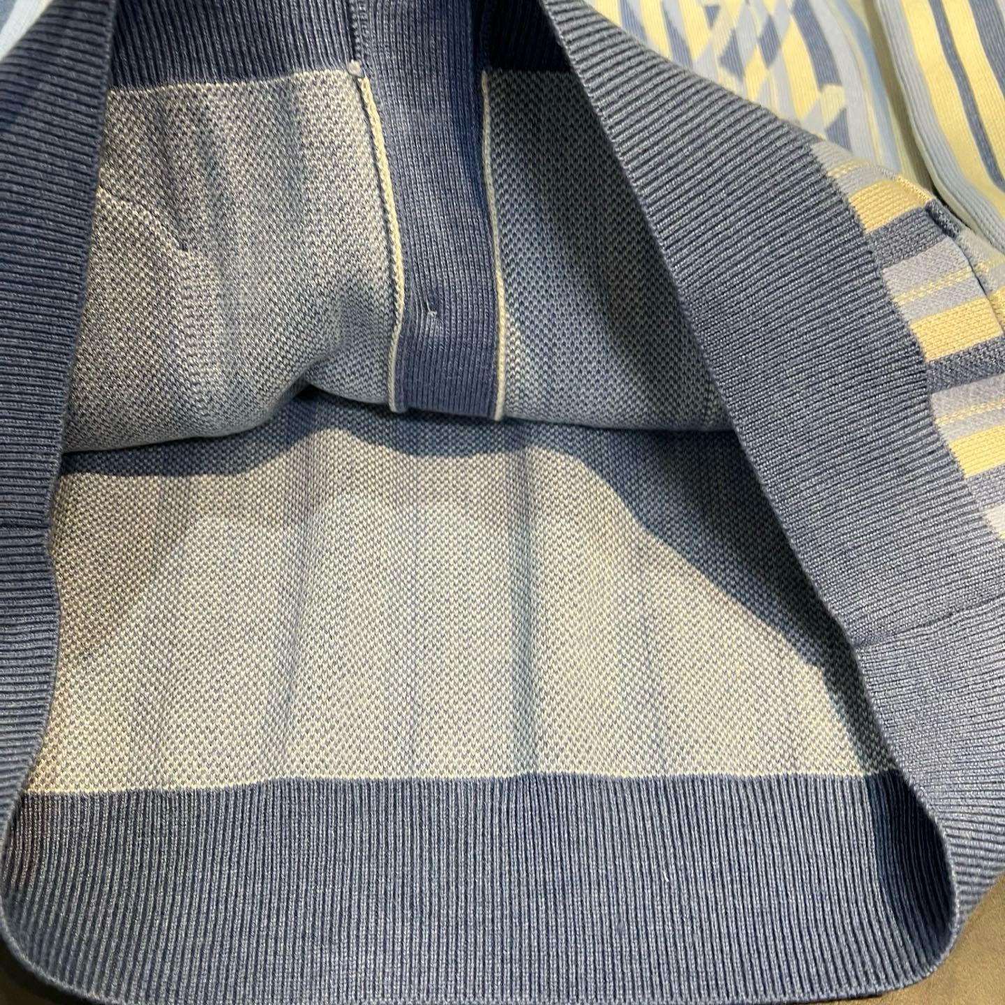 Cardigan en jacquard à rayures