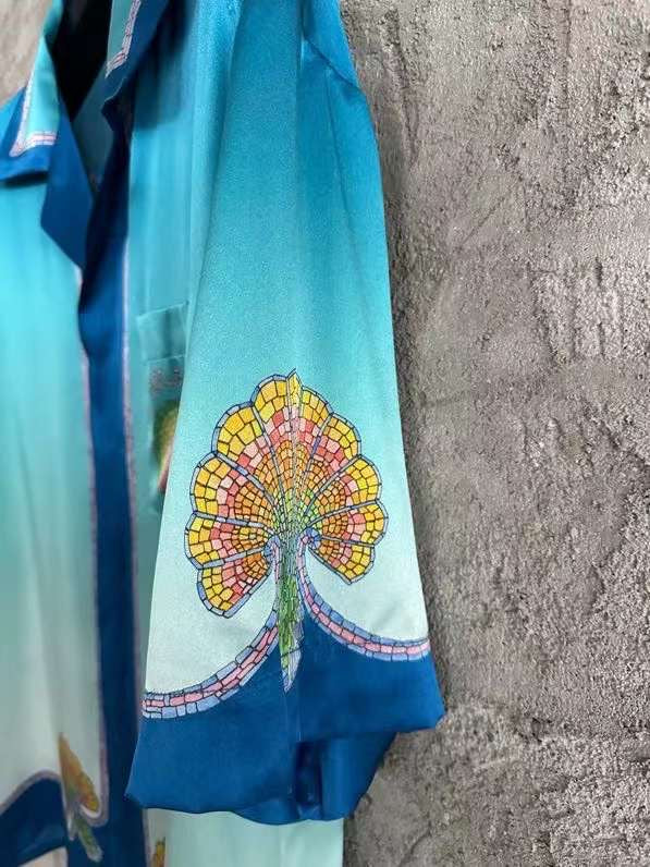 Casablanca - Coquillage Coloré Silk Shirt