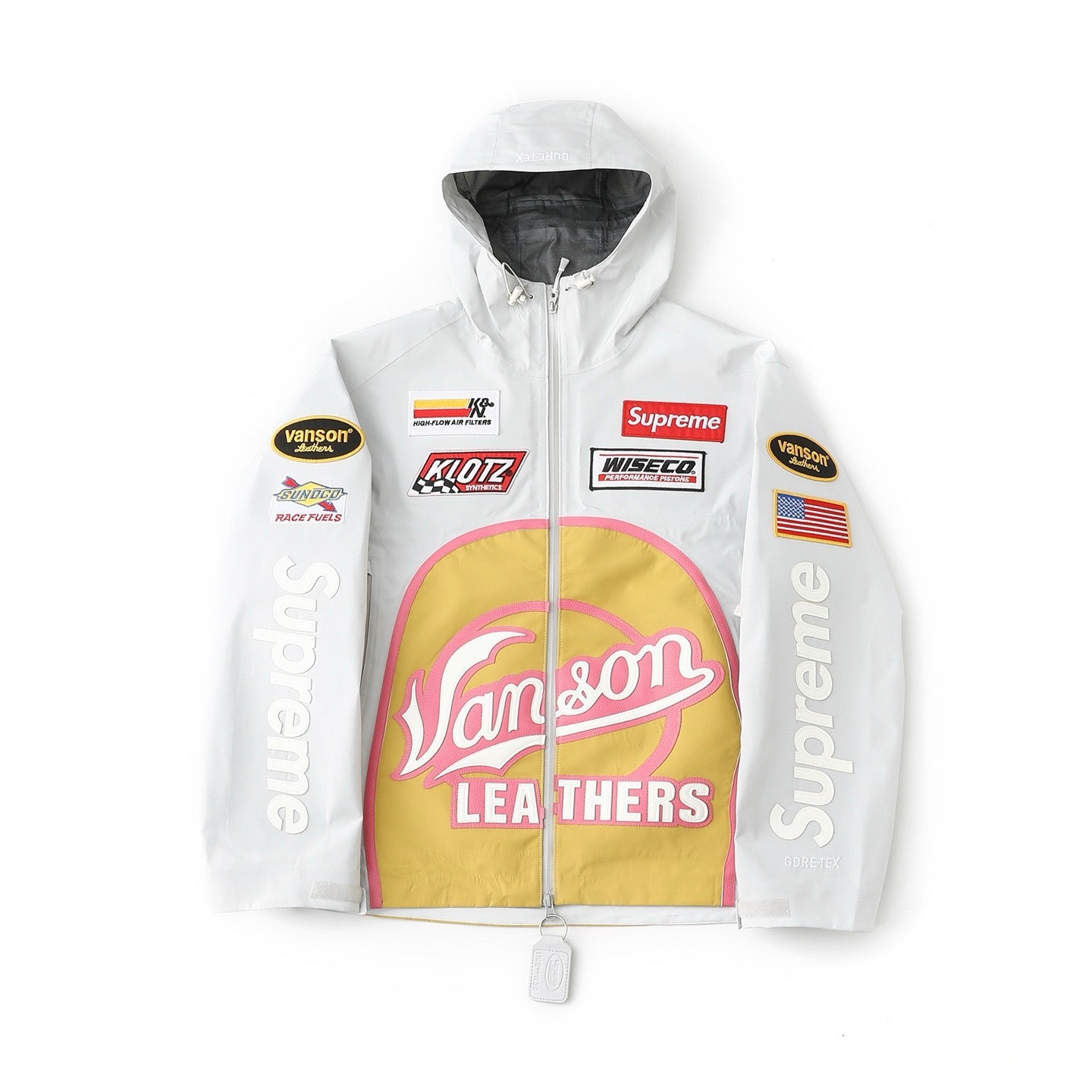 Veste Supreme Vanson en cuir GORE-TEX