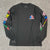 T shirt manche longue Chrome Hearts Multi Color Cross Cemetery L/S