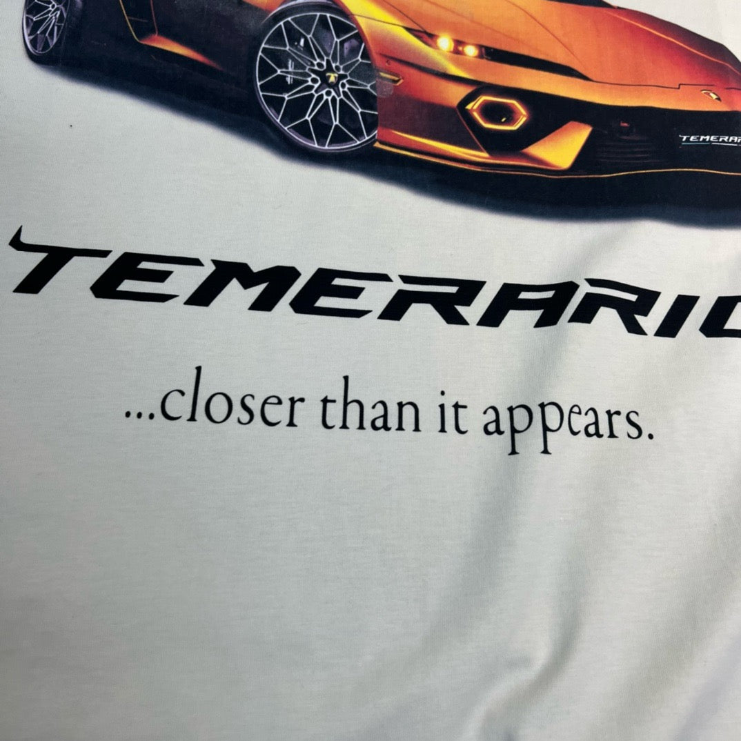 T-shirt À Manches Longues Oversize Automobili Lamborghini