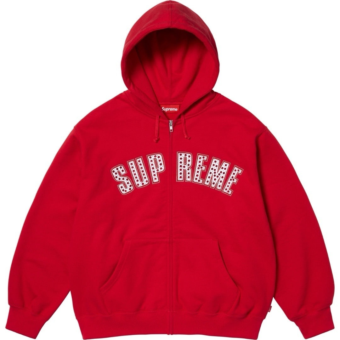 Rhinestone hoodie. SUPREME x B.B. SIMON