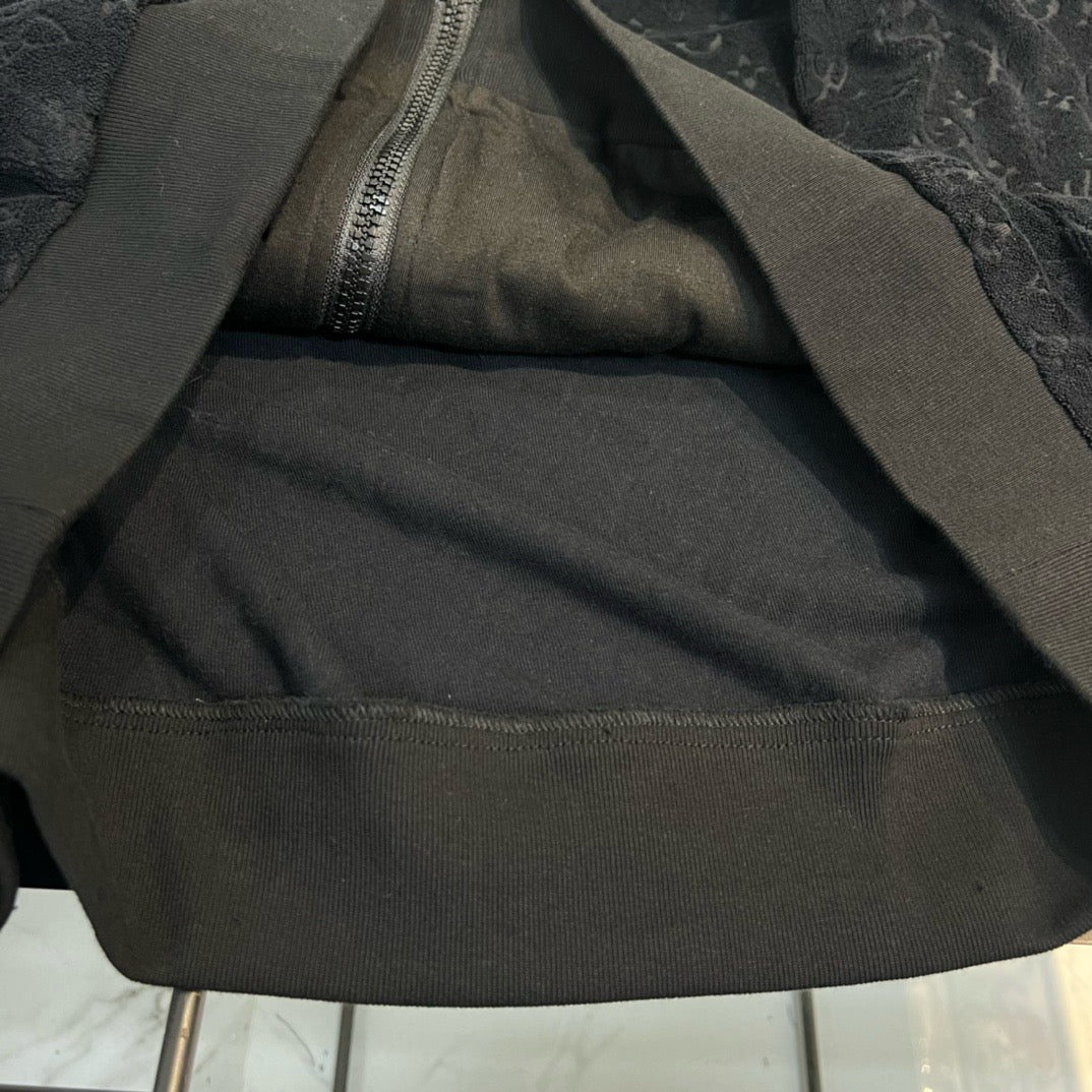 Louis Vuitton velvet hoodie