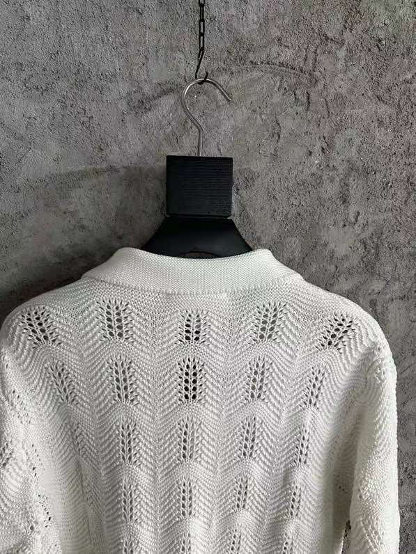 Casablanca - Wavy Crochet Shirt