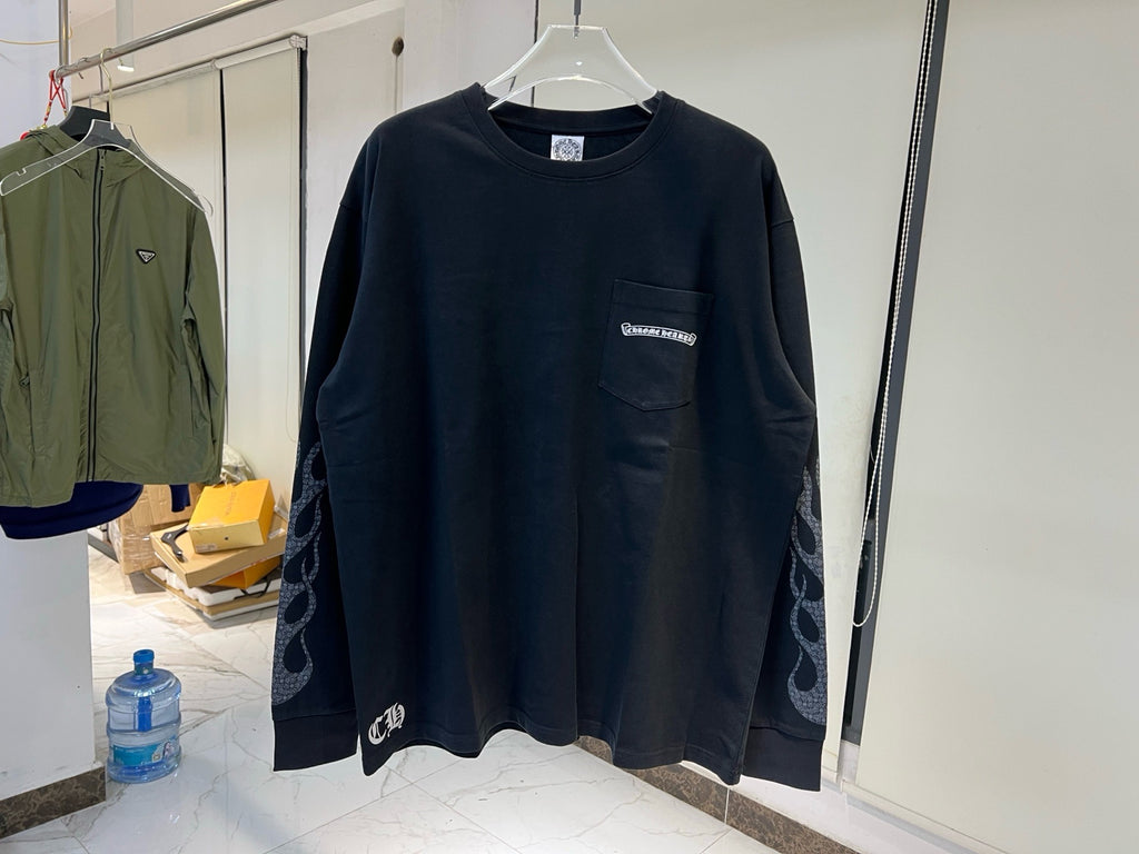 Chrome Hearts Vintage Flame long sleeve