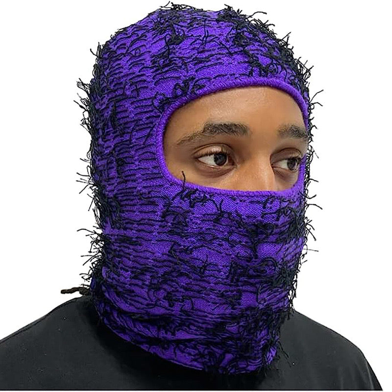 Masque de Ski Distressed Balaclava Facial Plein Visage