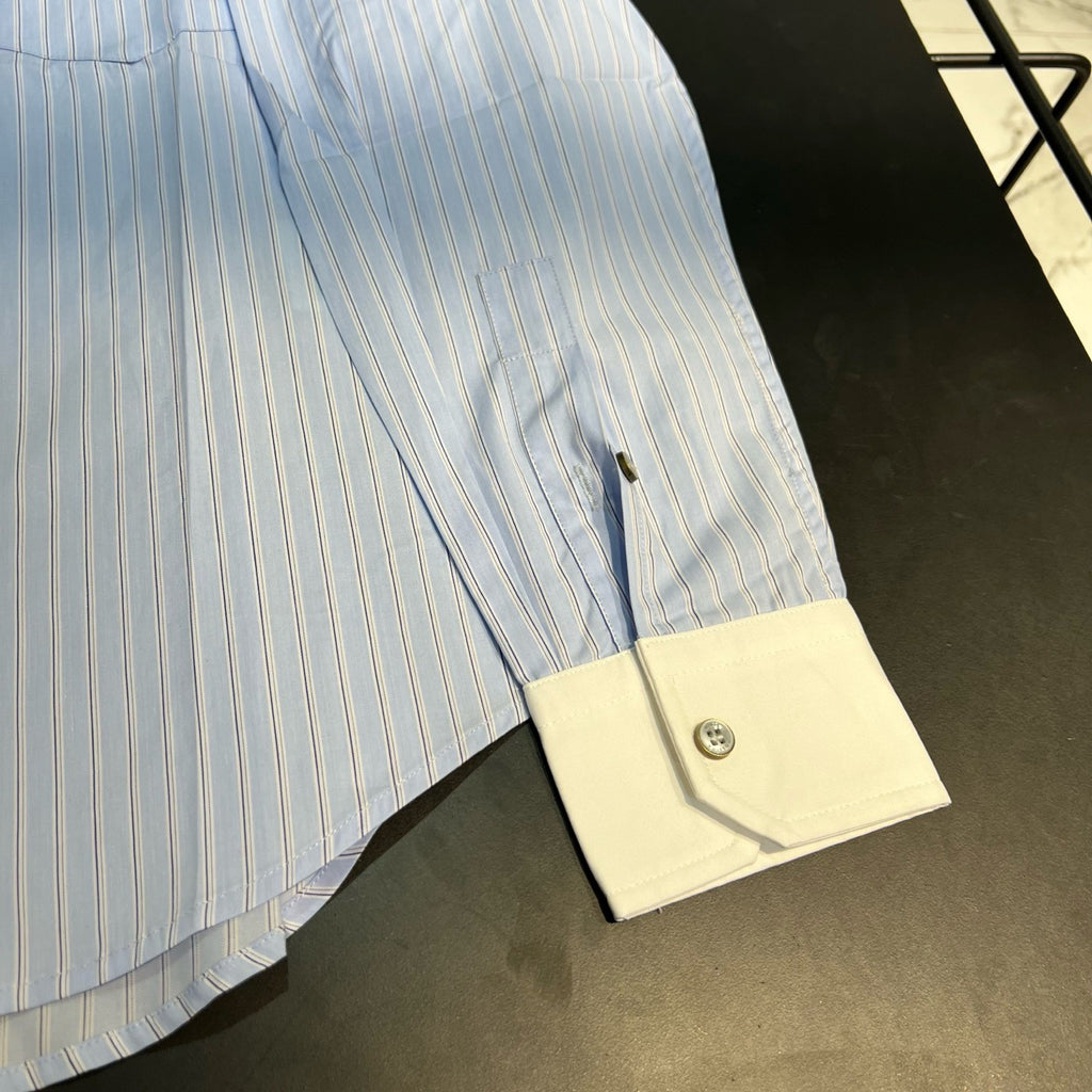 Striped long-Sleeved Shirt