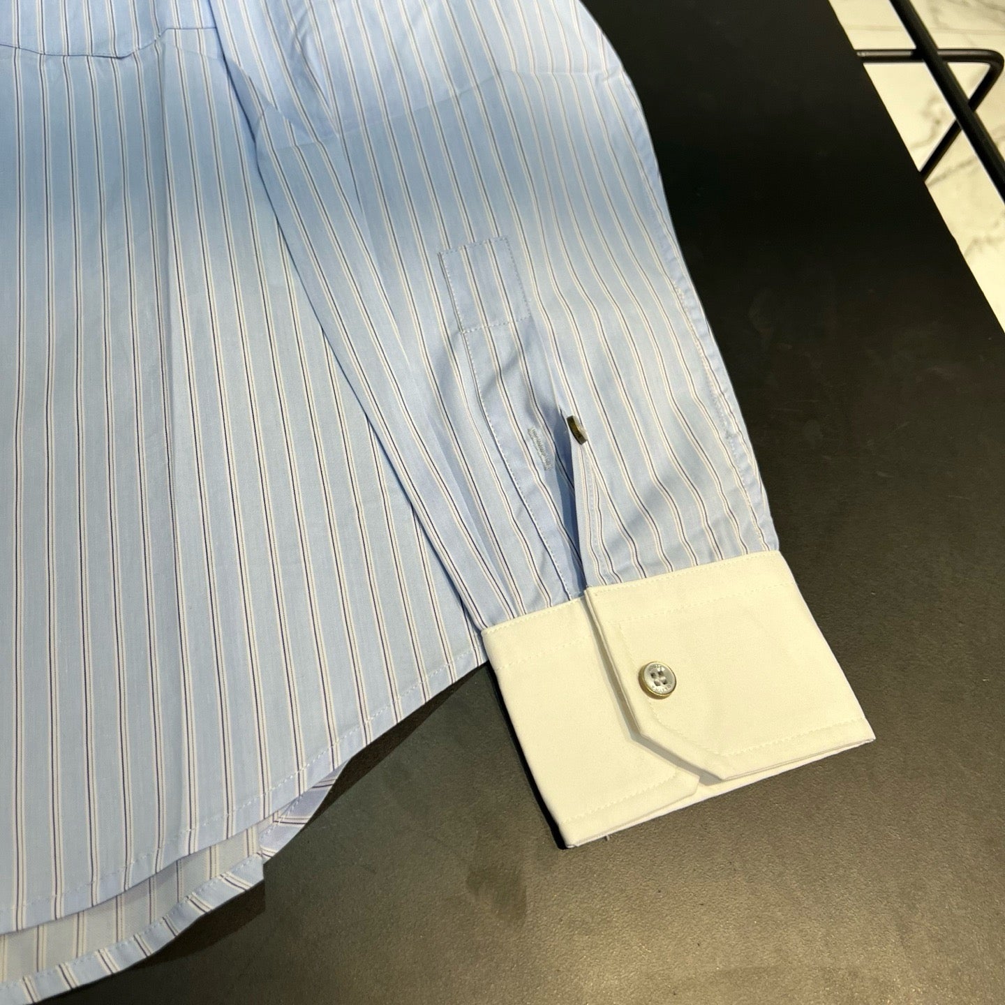 Striped long-Sleeved Shirt