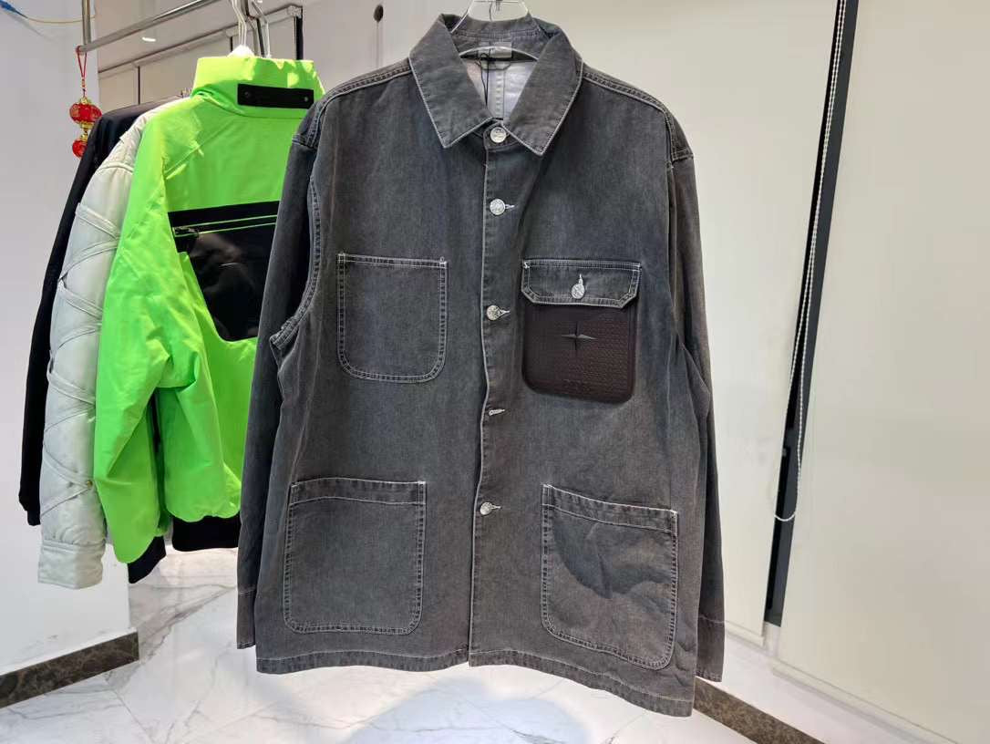 Veste noir - Dior and Stone Island