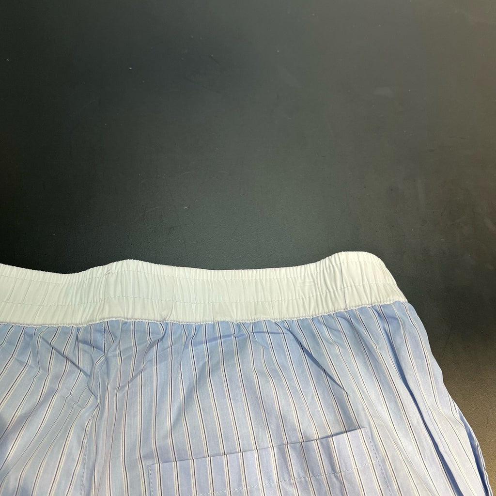 striped shorts