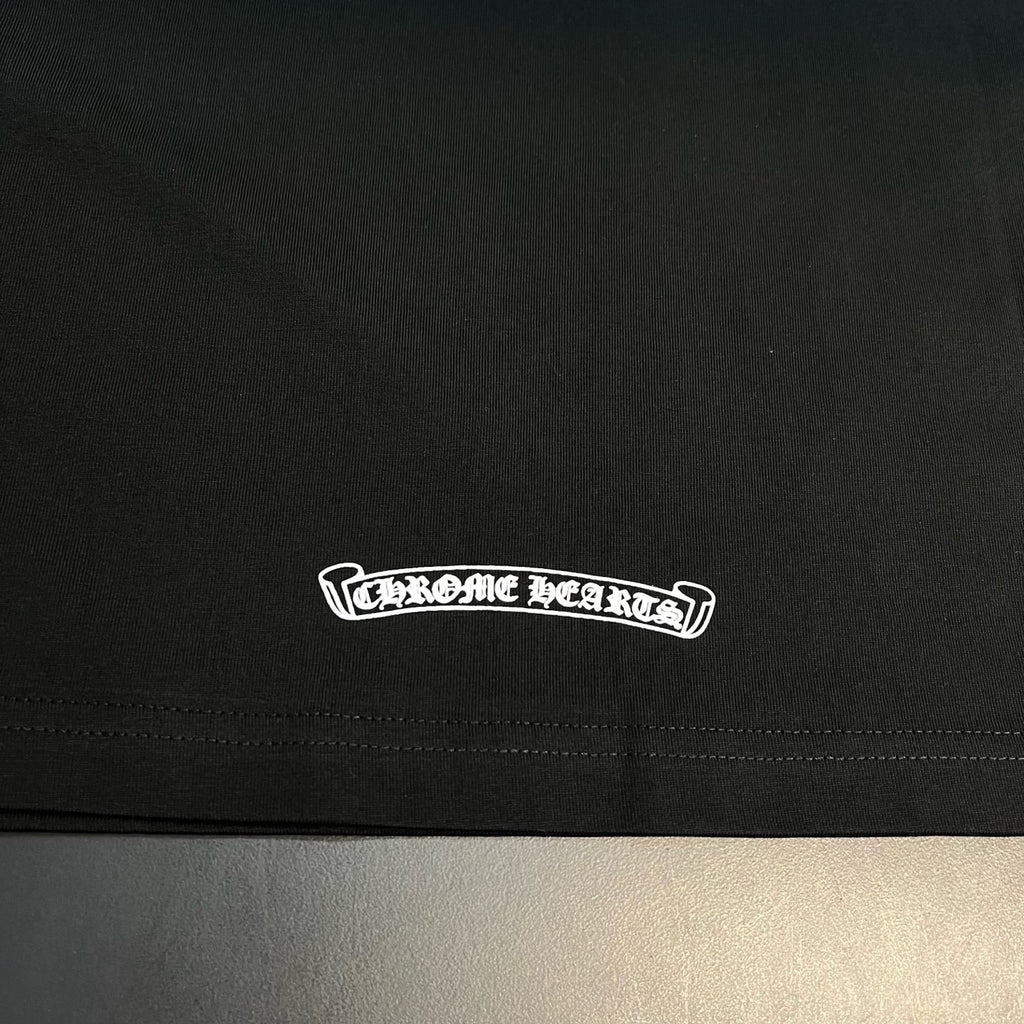 Chrome Hearts 2010s Snowflake Crosses Pocket Tee
