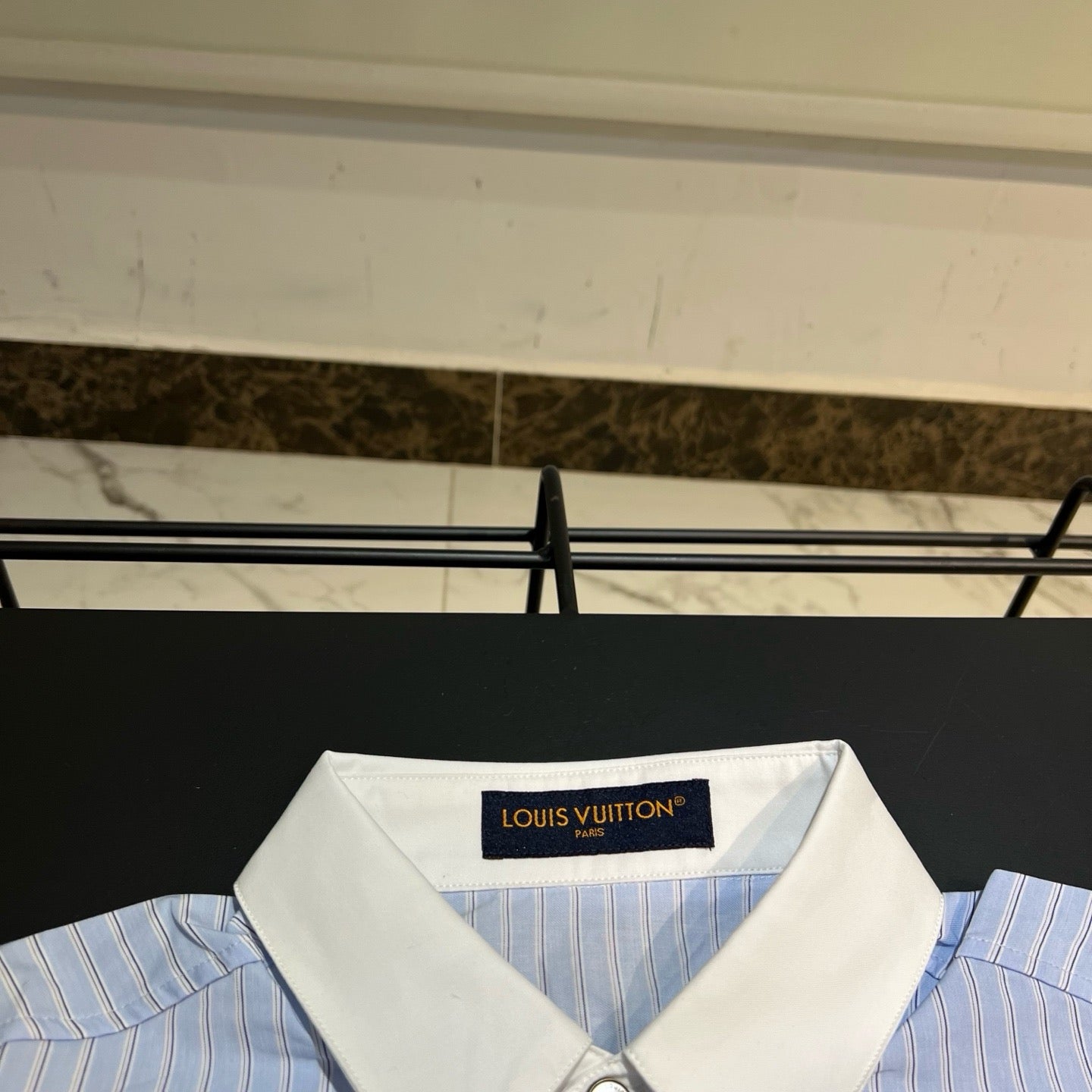 Striped Short-Sleeved Shirt
