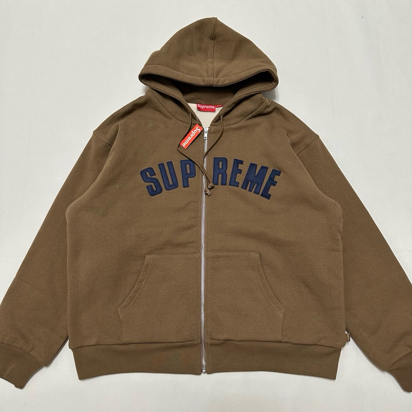 SUPREME FW25 ARC THERMAL LINED ZIP UP HOODED