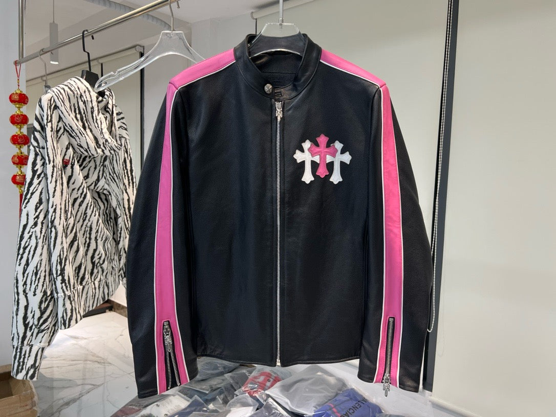 Chrome hearts Veste en cuir