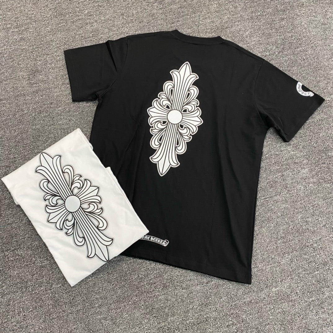 T-shirt manche courte Chrome Hearts Floral Cross