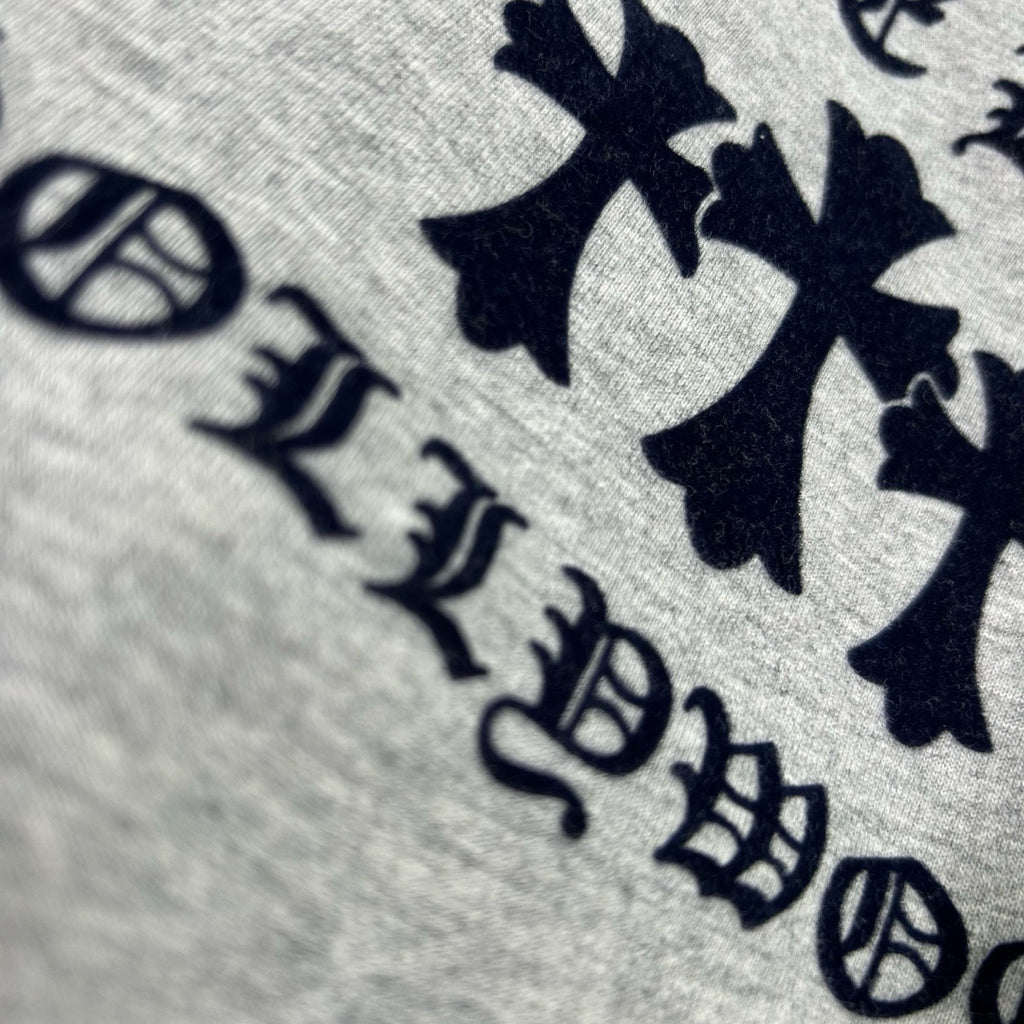 Chrome Hearts Triple Cross Tank Top Tee in Gray