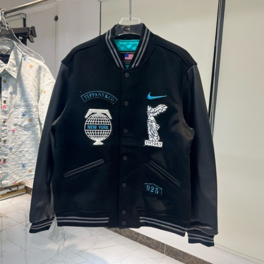 Tiffany & Co x Nike Family Only Dual-Branded Varsity Jacket