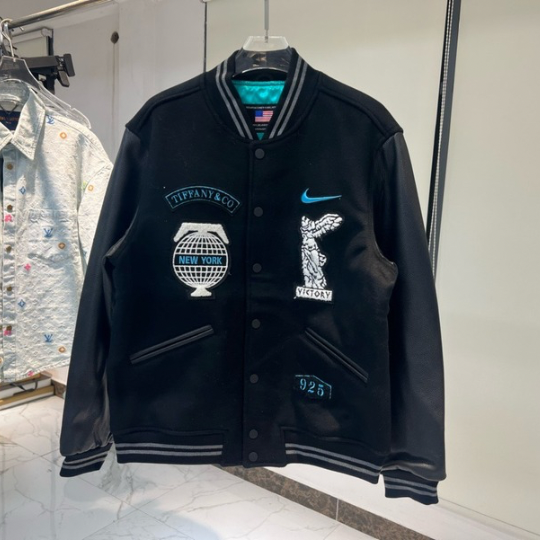 Tiffany &amp; Co x Nike Family Only Dual-Branded Varsity Jacket