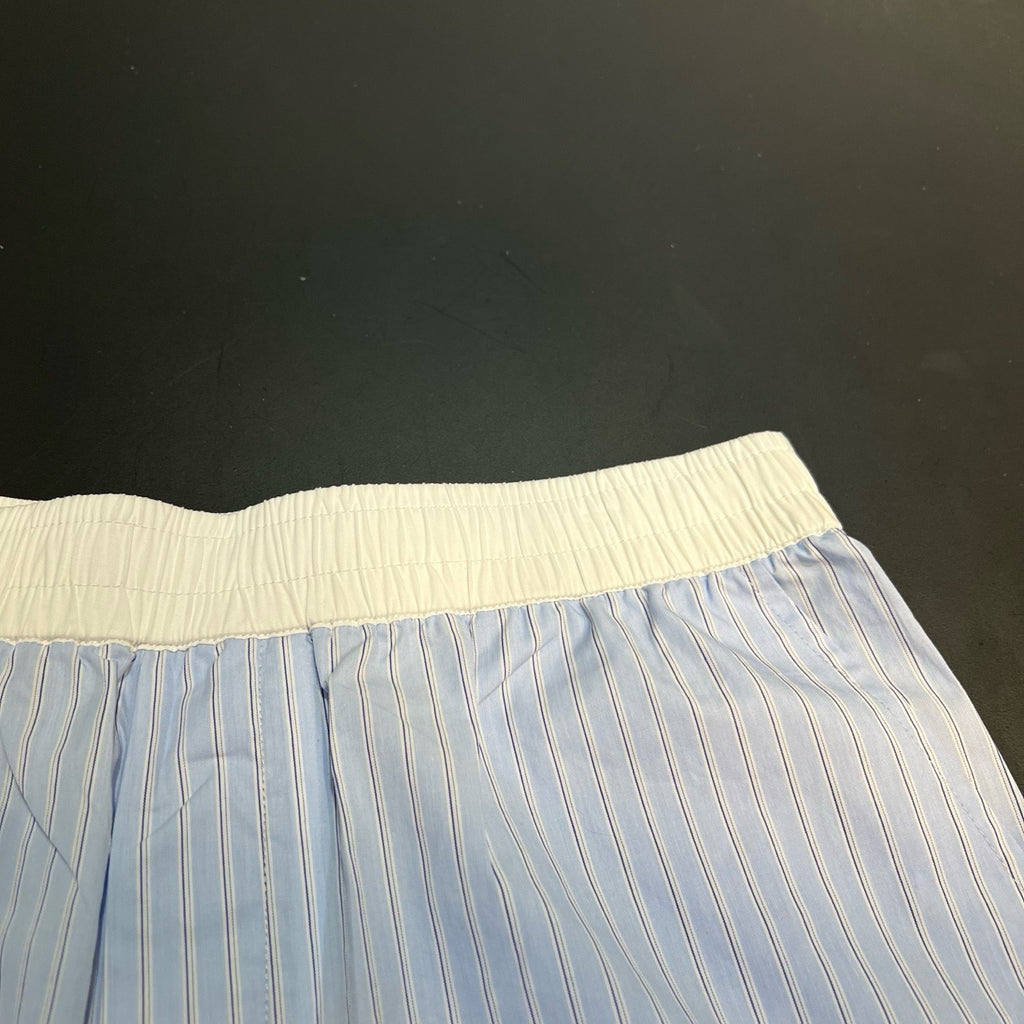 striped shorts