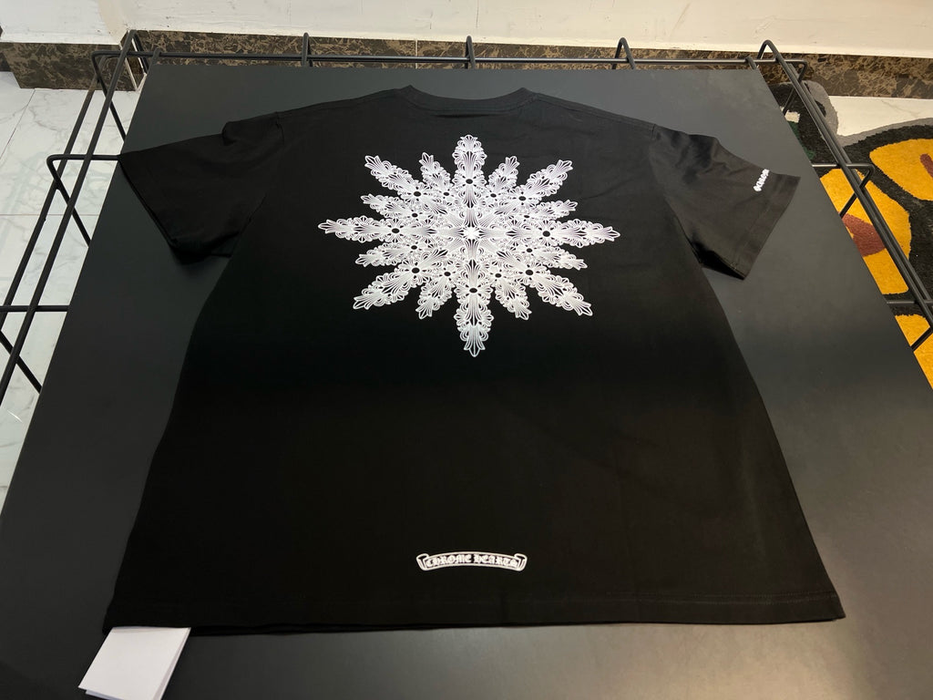 Chrome Hearts 2010s Snowflake Crosses Pocket Tee
