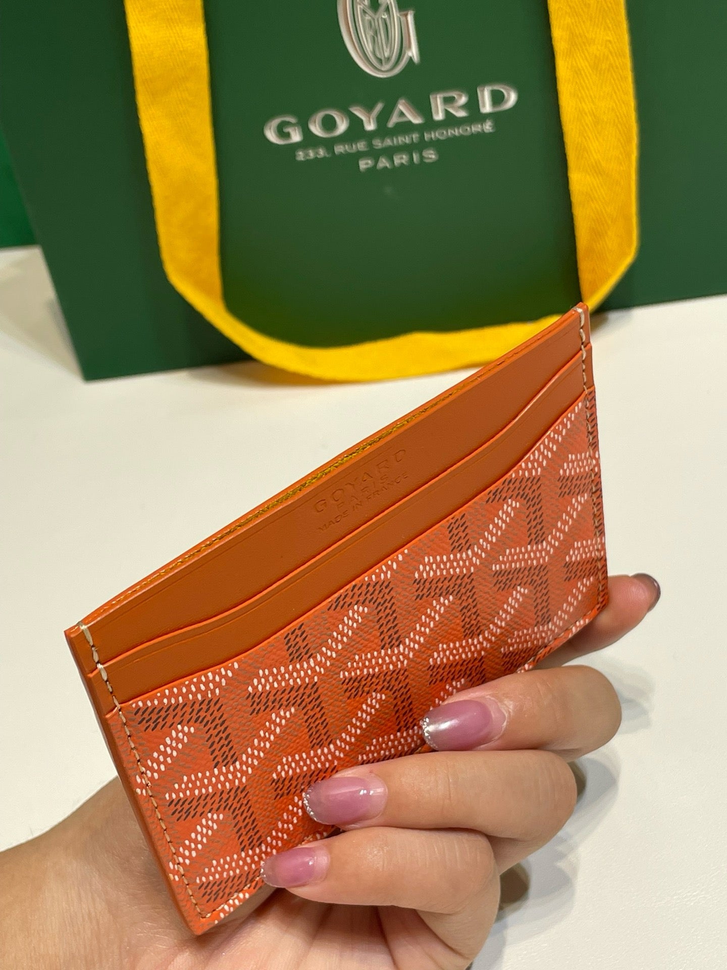 PORTE - CARTES SAINT- SULPICE ORANGE
