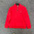 Chrome Hearts Triple Cross Script Logo Half-Zip Sweatshirt - red