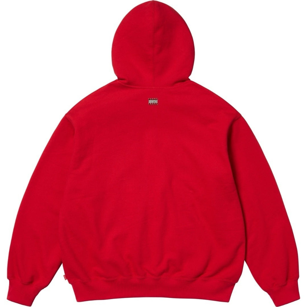 Rhinestone hoodie. SUPREME x B.B. SIMON