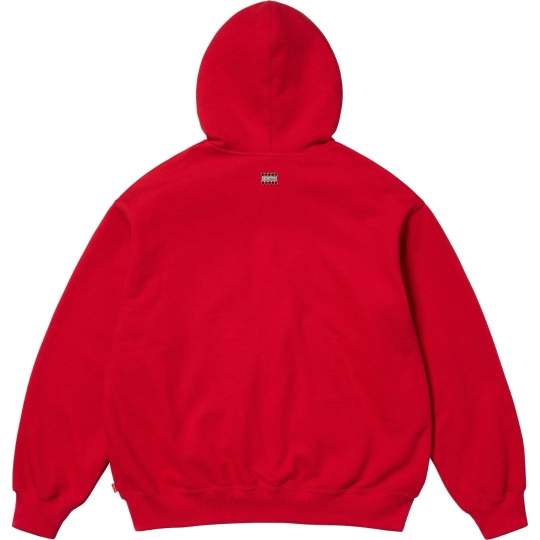 Rhinestone hoodie. SUPREME x B.B. SIMON
