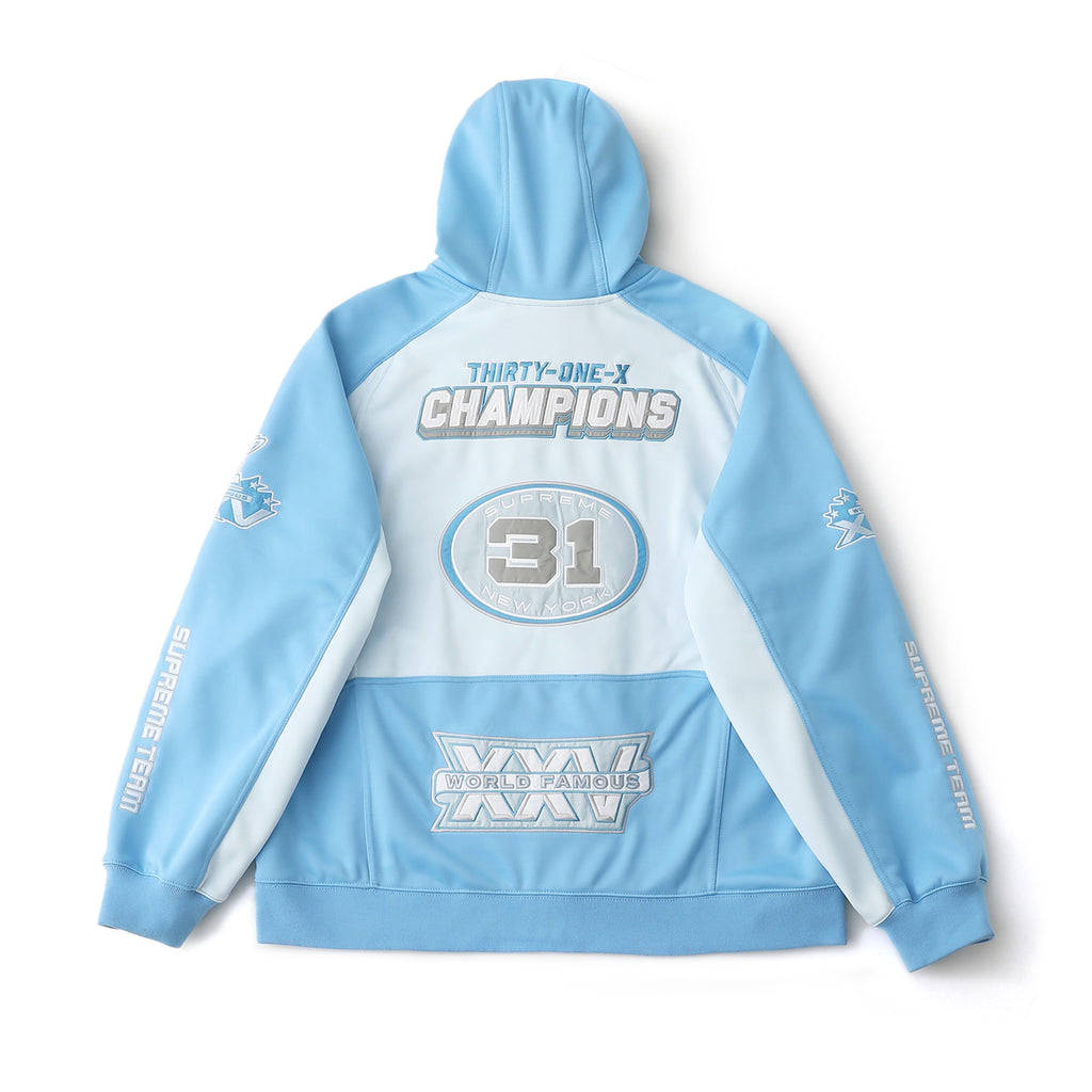 Supreme FW25 Week 16 Football Zip Up Hooded Sweatshirt