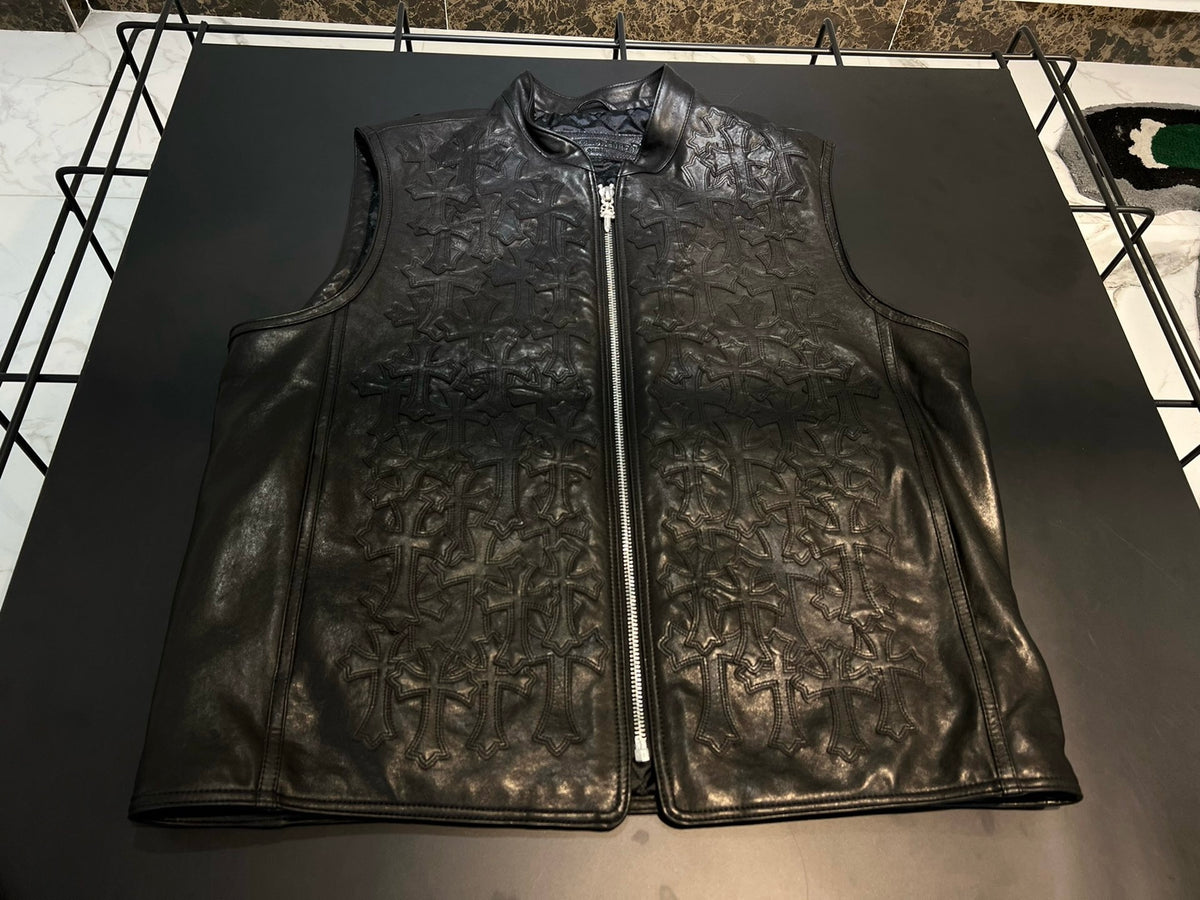 Chrome Hearts Cemetery Vest Leather