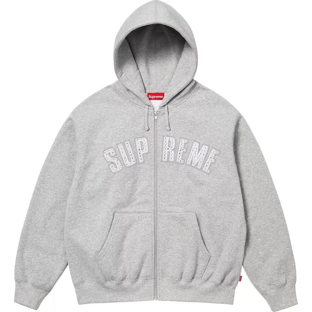 Rhinestone hoodie. SUPREME x B.B. SIMON