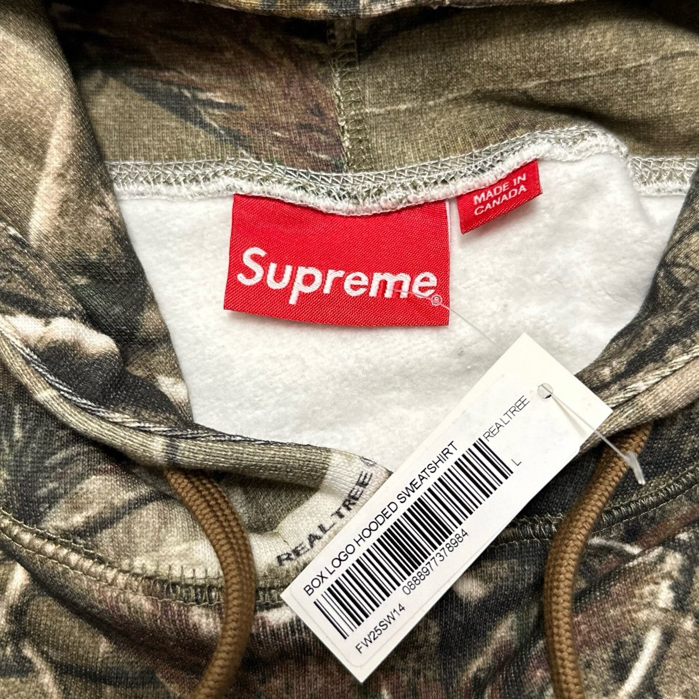 SUPREME BOX LOGO HOODED SWEATSHIRT