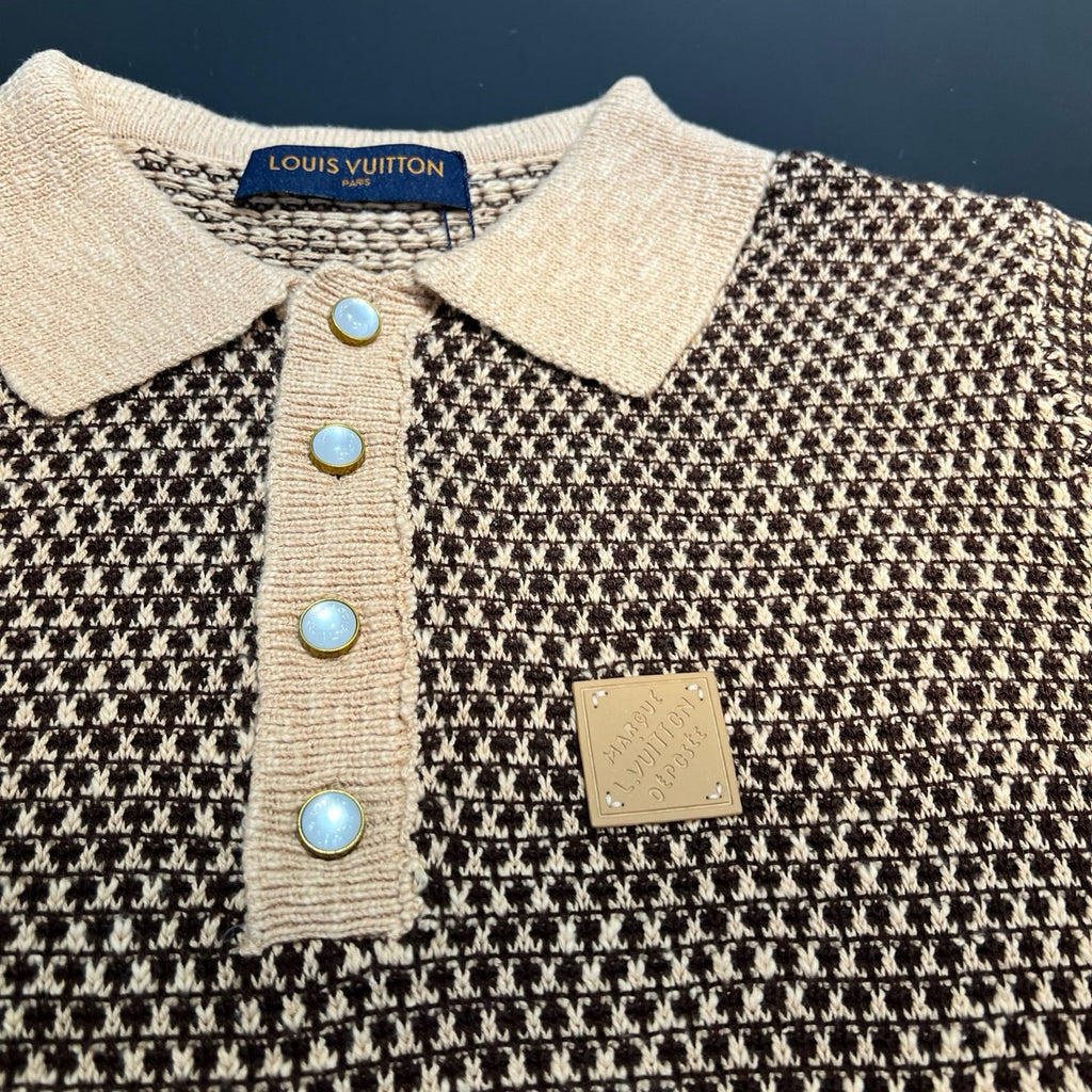 Polo manches courtes en maille