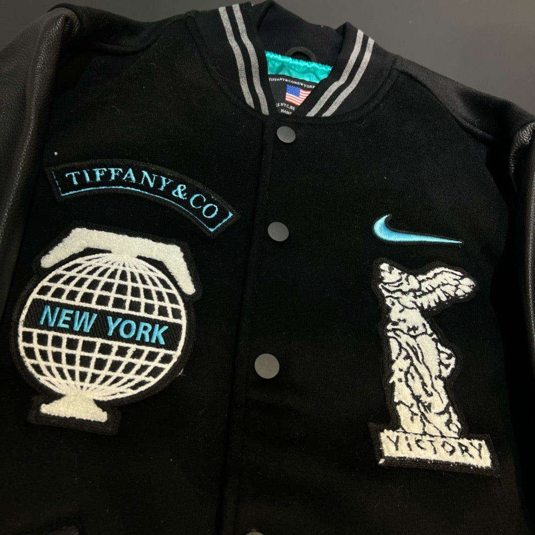 Tiffany &amp; Co x Nike Family Only Dual-Branded Varsity Jacket