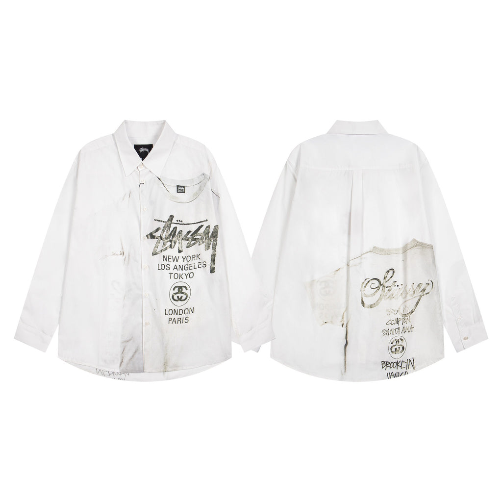Chemise Stussy manche longue