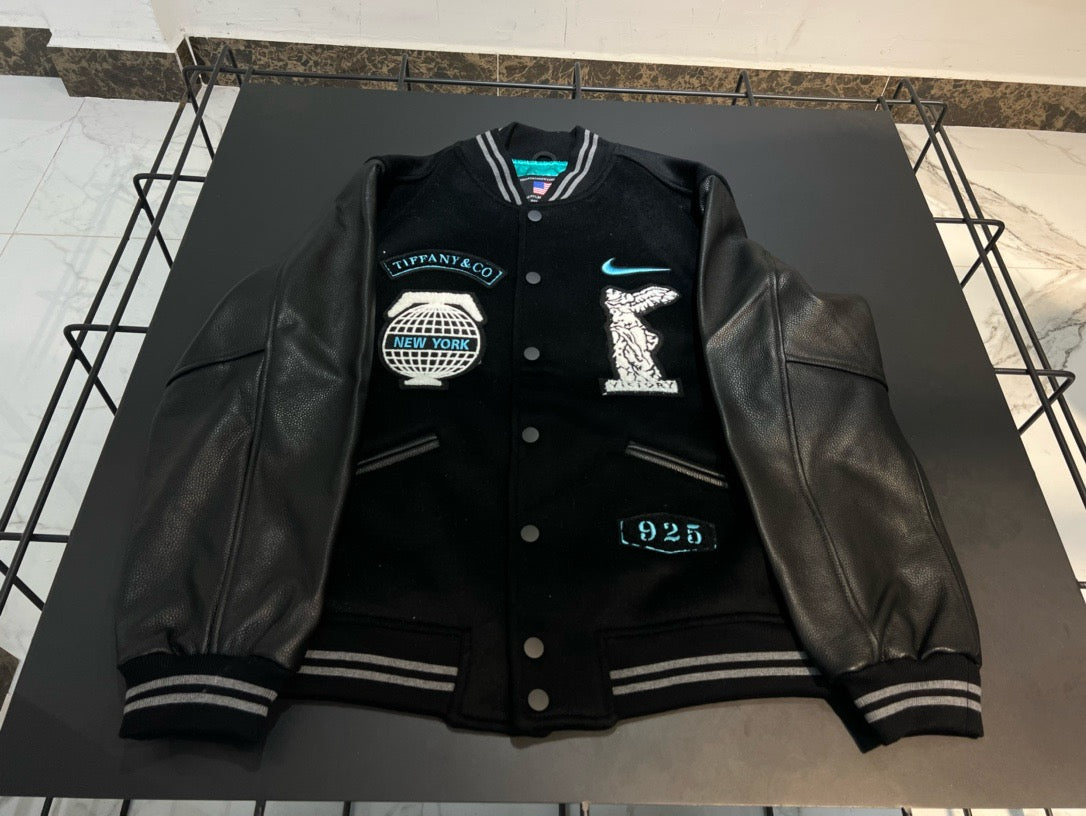 Tiffany &amp; Co x Nike Family Only Dual-Branded Varsity Jacket