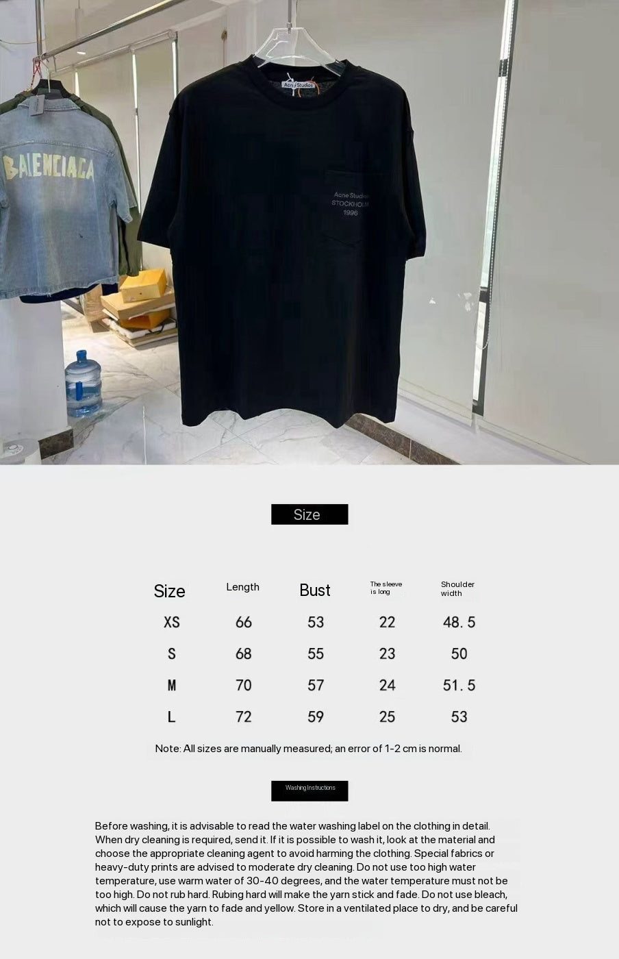Acne studios T shirt