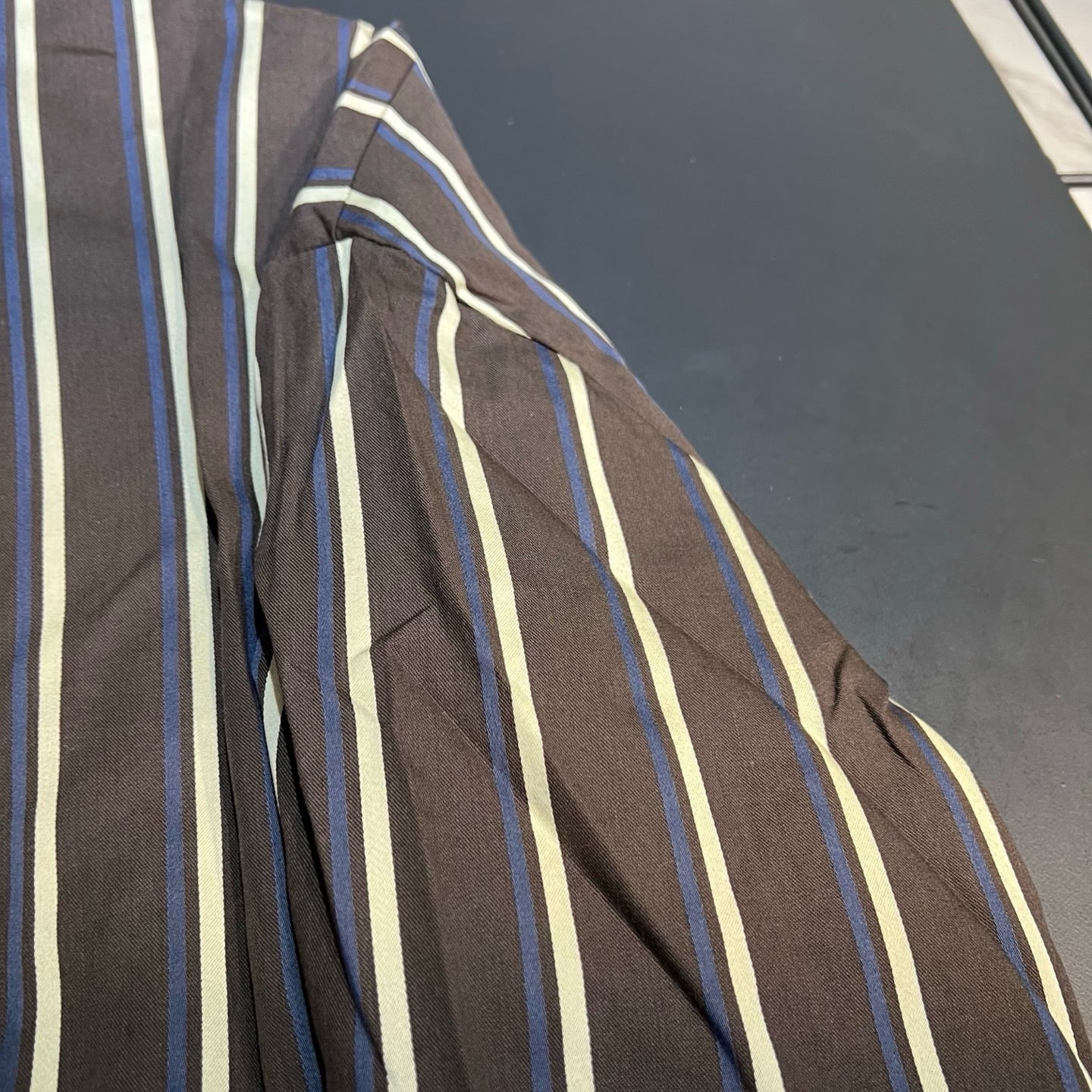 Veste de jogging rayée zippée